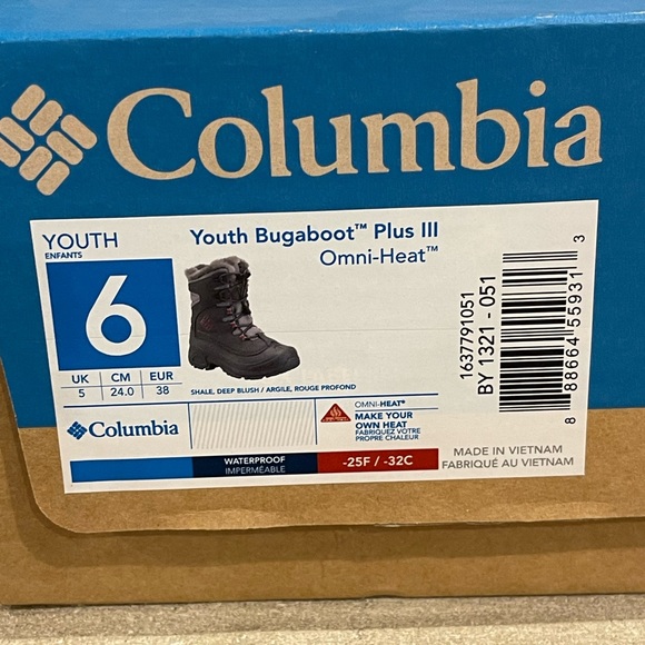 Columbia Youth Bugaboot Plus III - Picture 8 of 8